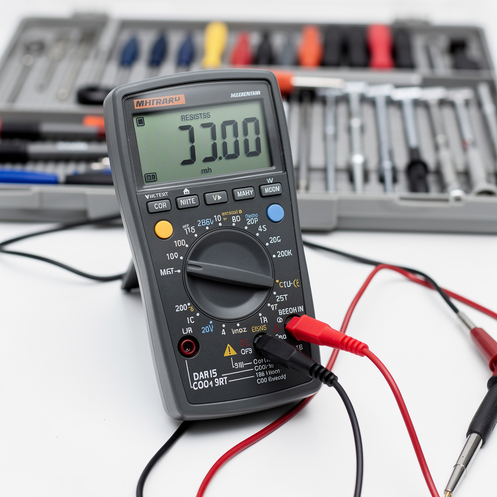 Contrôle de continuité à l'ohmmètre