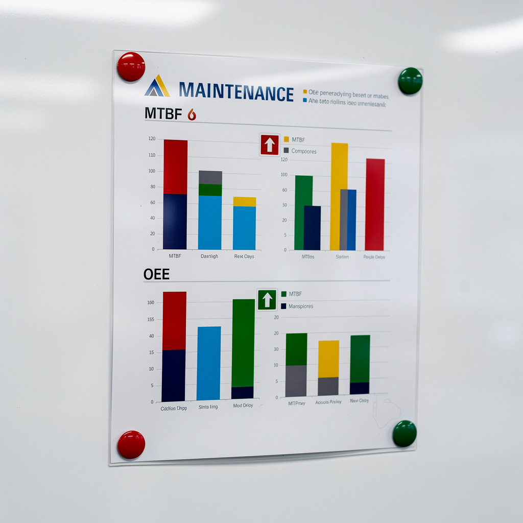 Tableau KPI — MTBF / MTTR / Disponibilité