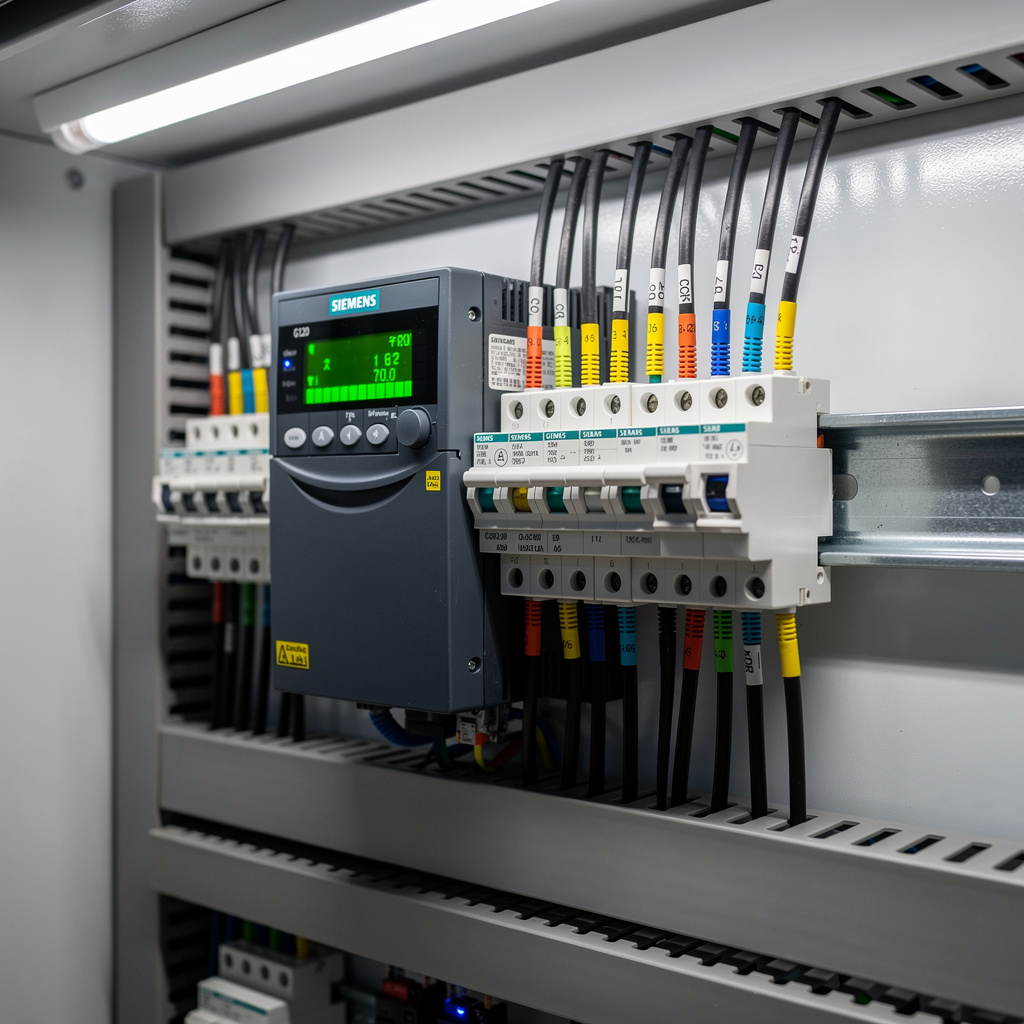 Variateur Siemens G120 — diagnostic StarterSoft